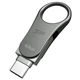 USB флеш накопитель Silicon Power 64GB Mobile C80 Silver USB 3.2 (SP064GBUC3C80V1S) - изображение 2