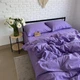 Комплект постельного белья Ell Home (турецкая жатка) Фиолетовый полуторный 50/70 - изображение 5