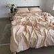 Комплект постельного белья Ell Home (турецкая жатка) Светлый беж полуторный 70/70 - изображение 6