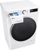 Пральна машина LG серії AI DD™ TurboWash™ 360˚ F2X5FS5W, фронтальна, вузька, 47,5 см, 9 кг, 1200, клас А/A/B, 12 програм, інверторний, дисплей, білий - зображення 6