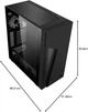 Корпус для ПК iTek Majes 30 / RGB / Grand Tower / без БЖ / Чорний (102154085) - изображение 7