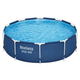 Каркасний круглий басейн Bestway Steel Pro 56677 (305 х 76 см) без насоса, голубий - изображение 2