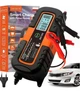 Зарядний пристрій Zenwire 6V/12V 6A з дисплеєм LCD, інтелектуальна зарядка для автомобільних АКБ AGM GEL WET з функцією відновлення - зображення 1