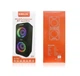 Колонка портативна музична Bluetooth BKK B86 8917 2х10Вт чорний - изображение 2