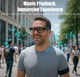 Смарт-окуляри Smart AI Glasses AIMB-G1 з фото та відеозйомкою 8MP-камера (Memory 32Gb) - изображение 7