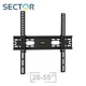 Крепление для телевизора Sector TV5 Black кронштейн настенный 26-55" - изображение 1
