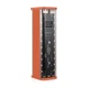 Корпус для повербанка 18650 BQ-S18PD-V1 22.5W на 8 аккумуляторов быстрая зарядка PD/QC с LED фонарем Orange - изображение 2