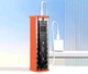 Корпус для повербанка 45W на 8 аккумуляторов 18650 QC4.0+ PD3.0 быстрая зарядка VOOC PPS Type-C 2xUSB с дисплеем Оранжевый - изображение 4