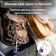 Брелок гитара для ключей брелоки брелки на ключи сумку рюкзак портфель зеркало автомобиля в виде электрогитары автомобильная подвеска в машину сувенирный металлический Фиолетовый 99_10_0_5C - изображение 3