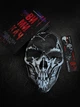 Маска Finding Для фаната цикла Дьявольская ночь книга Выключатель Деймон Торренс Серый черный 24 см х 16.5 см - изображение 4