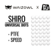 Глайды точки для мыши WAIZOWL x KIBU: Shiro - изображение 1