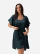 Халат женский BARWA garments 0242 S/L Морская волна (2110002429346) - изображение 1