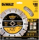 Tarcza diamentowa DeWalt Extreme Runtime 180 x 22 mm DT20468-QZ (5054905305963) - obraz 1