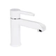 Змішувач для раковини Qtap Grand QTGRAWCR001F Chrome/White - зображення 1