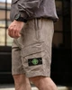 Чоловічі шорти карго Stone Island із жатої плащівки M бежеві (96597) - зображення 3