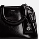Сумка кросс-боди через плечо женская из натуральной кожи маленькая Coach Cube Rogue Bag 20 BG-COA-126 Черная (196395632770) - изображение 4