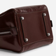 Сумка кросс-боди через плечо женская из натуральной кожи маленькая Coach Cube Rogue Bag 20 BG-COA-125 Бордовая (196395632732) - изображение 7