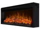 Линейный электрокамин ArtiFlame AF42 Multicolor 3D визуализации пламени 5 цветов со звуком с обогревом - изображение 3