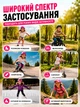 Набор детской защиты для детей шлем детский комплект защита велосипедный детские наколенники налокотники на колени локти запястья 3 в 1 для катания на роликах самокате скейте велосипеде накладки защитные прочный регулируемый безопасный розовый - изображение 8