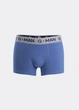 Трусы боксеры мужские хлопковые Giulia G-MAN 20401/60 M Navy-bleached denim, эластичные, однотонные - изображение 3
