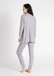 Жіночі штани в рубчик Giulia WARMLY TOUCH 4308/150 M Grey-grey - зображення 2