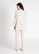 Жіночі штани в рубчик Giulia WARMLY TOUCH 4308/150 M White-milk - зображення 2