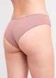 Жіночі бавовняні труси-бразиліана Giulia Basic chic 2237/60 L Brown-mokko - изображение 2