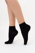 Шкарпетки жіночі класичні з бамбуку Giulia WS2 BAMBOO 36/40 Black-black - зображення 1