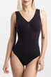 Жіноче коригуюче боді з мікрофібри Giulia BODY SLIP SHAPEWEAR S/M Black-black - изображение 2
