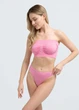 Трусики стрінги жіночі безшовні Giulia STRING BRIEFS COLOR S/M Pink-rosa - изображение 3