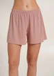 Жіночі короткі бавовняні шорти в рубчик Giulia RIB 4209/010 S Pink-dusty rose - зображення 2