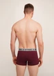 Трусы боксеры мужские хлопковые Giulia G-MAN 20401/60 XXL Bordo-maroon, эластичные, однотонные - изображение 2