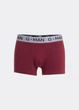 Трусы боксеры мужские хлопковые Giulia G-MAN 20401/60 XXL Bordo-maroon, эластичные, однотонные - изображение 3