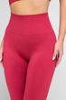 Легінси жіночі спортивні з моделюючим швом Giulia LEGGINGS SHAPE S/M Bordo-winterberry - изображение 4