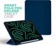Чехол для планшета ArmorStandart Smart Fold Pen для Xiaomi Redmi Pad 2 Pro с креплением для стилуса Dark Blue (ARM89202) - изображение 3