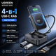 Хаб UGREEN Revodok 35590 4-в-1 USB-C Hub Магнітний HDMI 4K@60Hz 100W PD USB-A 10Gbps USB-C 5Gbps Портативний Уцінка - зображення 8