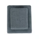 Рушник махровий Lotus Home - Bold grey 90*150 500 г/м² (svt-2000022354646) - зображення 3