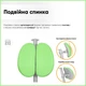 Дитяче крісло Mealux Ortoback Duo Plus Green (арт.Y-510 KZ Plus) - изображение 7