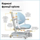 Дитяче крісло Mealux Ortoback Plus Blue (арт.Y-508 KBL Plus) - изображение 3