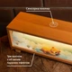 Ночник-панорама "Мишка на облаках", лакированное дерево (LED, Аккумулятор, USB Type-C) - изображение 2