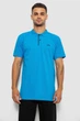 Поло чоловіче однотонне бірюзове 244R465-5 AGER 3XXL - зображення 1