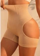 Жіночі корегуючі високі шортики-стрінги з кісточками Wonderful Shape (2165-50-01) Бежевий 50 No Brand (XL) - зображення 4
