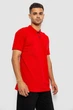 Поло чоловіче однотонне червоний 244R465-5 AGER 3XXL - зображення 3