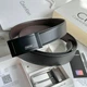 Мужской Ремень С Двумя Пряжками Кельвин Кляйн Черный Двусторонний Calvin Klein - (294814) - изображение 6