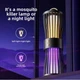 Электрическая ультрафиолетовая лампа ловушка для насекомых от USB до 50 м2 Черная (SF-326617) - изображение 5