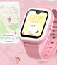 Умные детские часы Lemfo D59 с GPS, AMOLED дисплеем, видеозвонками, SIM-картой, кнопкой SOS и влагозащитой IP67 Розовый - изображение 7
