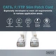 Патч-корд 7м, FTP, cat.6A, Sliim, AWG 32/7, Cu, LSZH, grey Digitus (DK-1632-A-070S) - изображение 2
