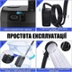 Портативний туристичний душ з акумулятором ShowerHead 6000 mA - изображение 2