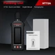 Цифровой шумомер HABOTEST HT72A, децибелометр 30–130 дБ, с LCD-дисплеем, функцией MAX и ветрозащитной губкой, черный - изображение 3