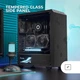 Корпус для ПК Mars Gaming MC-Q3 / без БП / Черный (102142668) - Уценка - изображение 2
